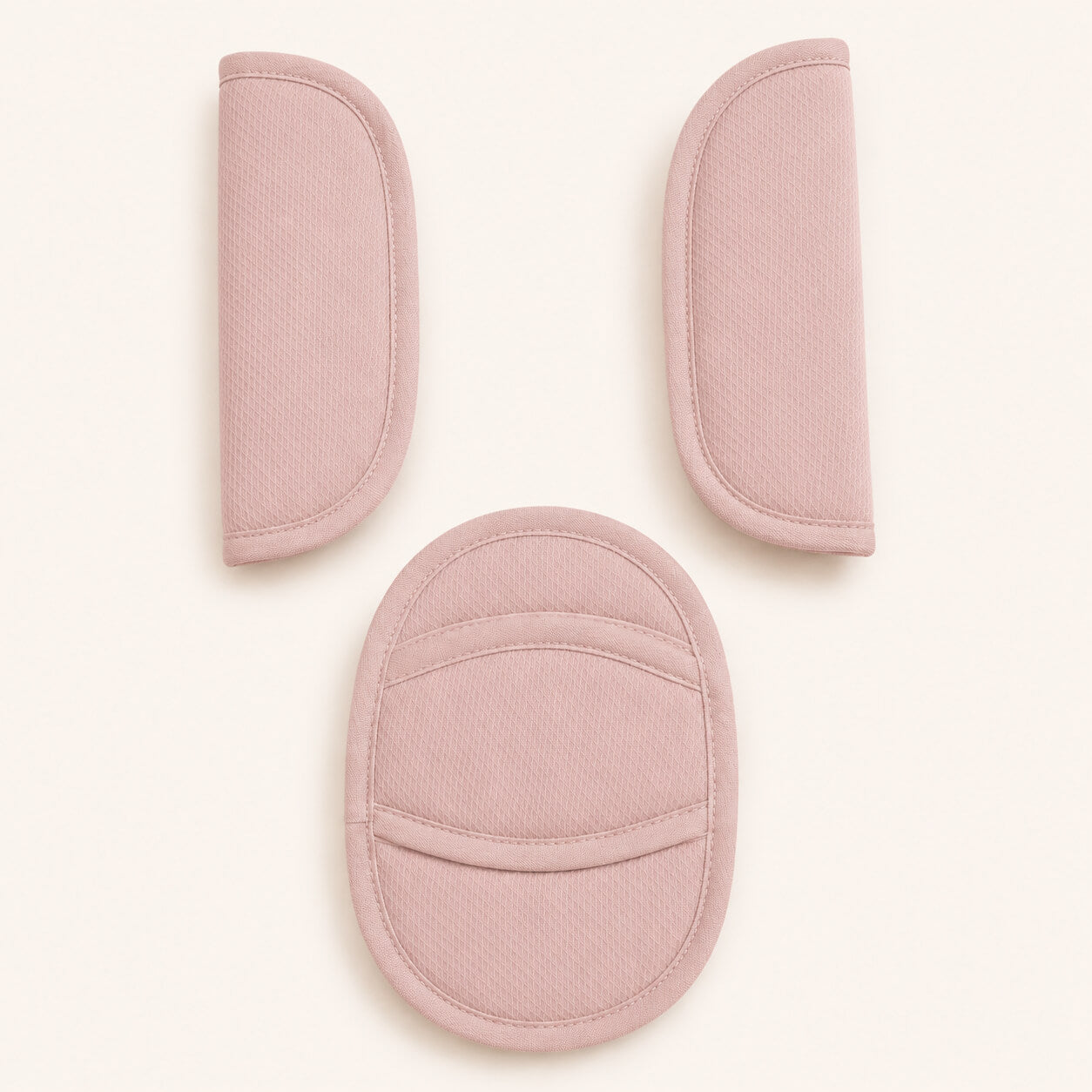 Reductor + Protectores de Cinturones piqué beige