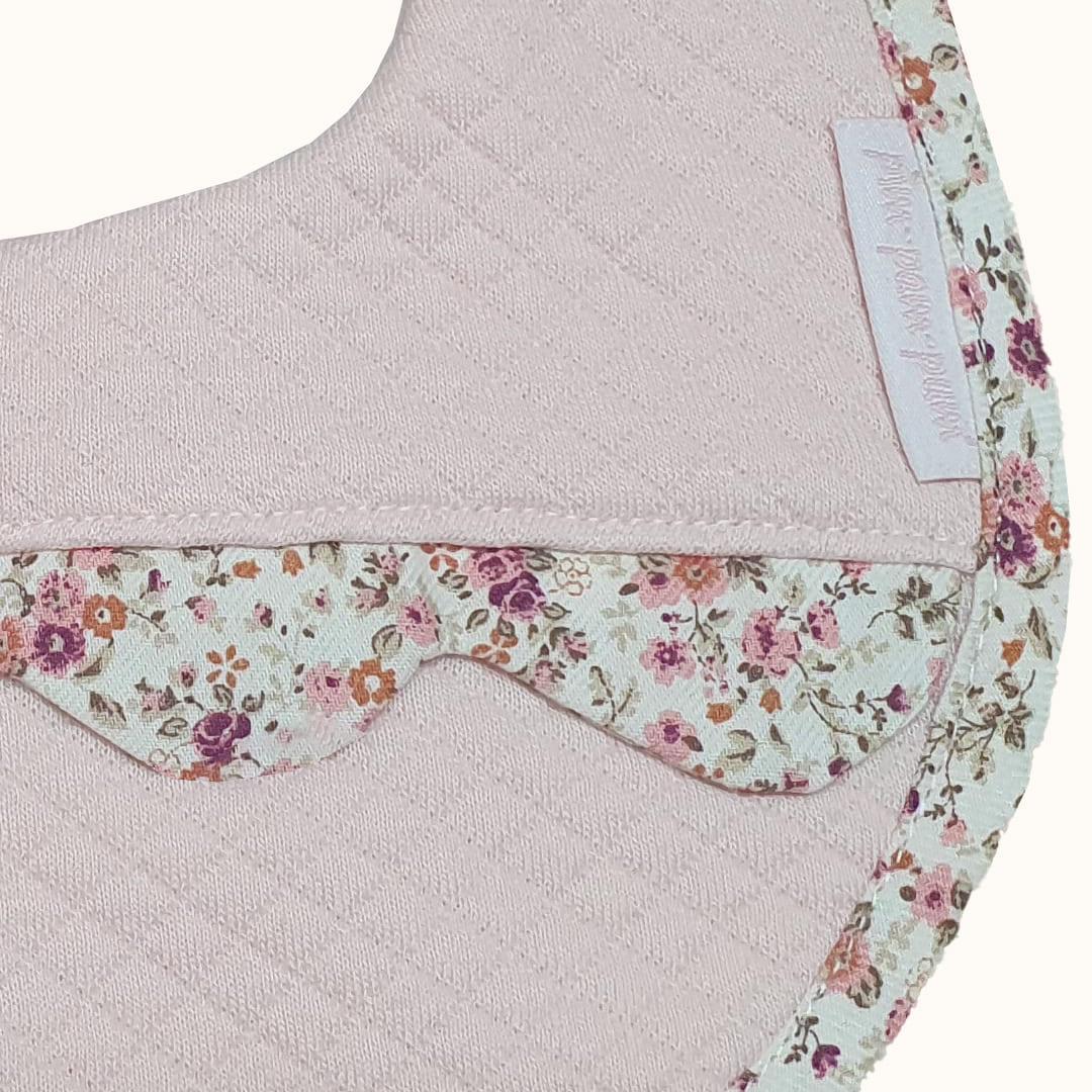 Waterproof Bib with Little Flowers