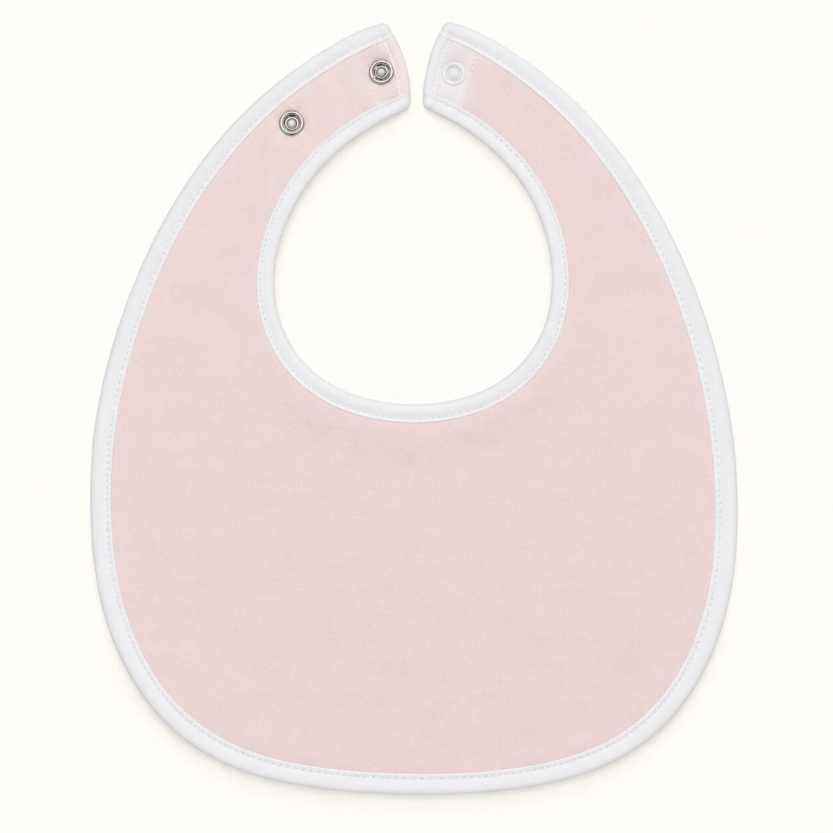 Babete para bebé em Algodão com Impermeável no interior Diamante Rosa