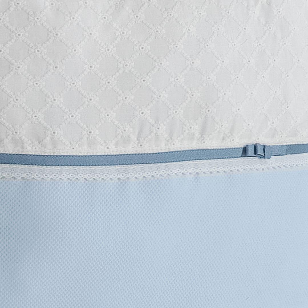 Almofada Decorativa Romantic Azul - Pim-Pam-Pum Baby