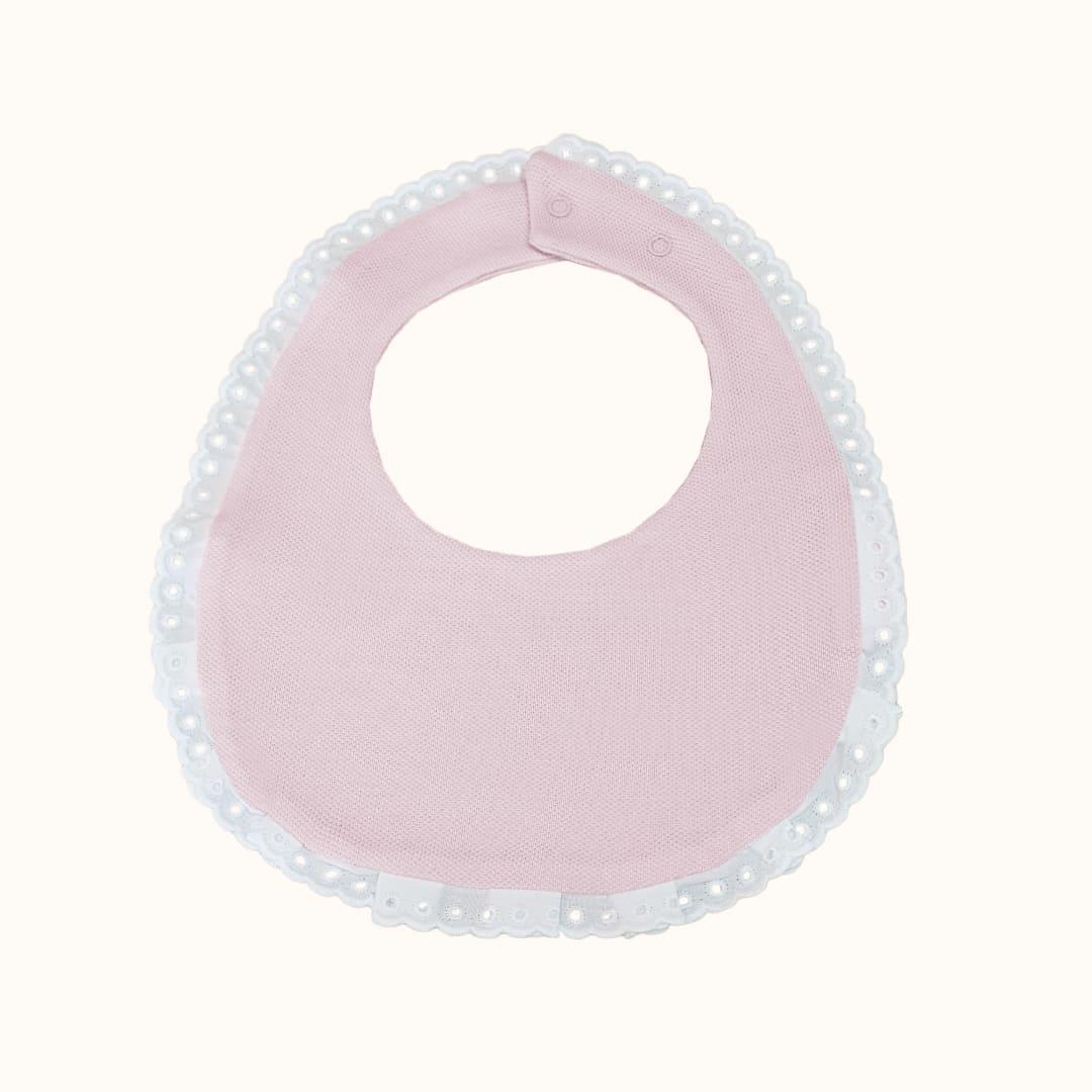 Babete Malha Sublime Rosa - Pim-Pam-Pum Baby