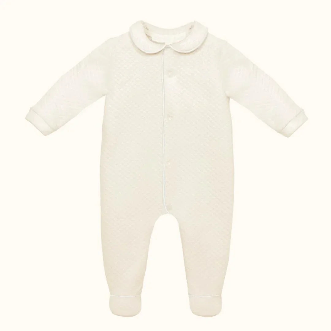 Babygrow Diamante Bege - Pim-Pam-Pum Baby