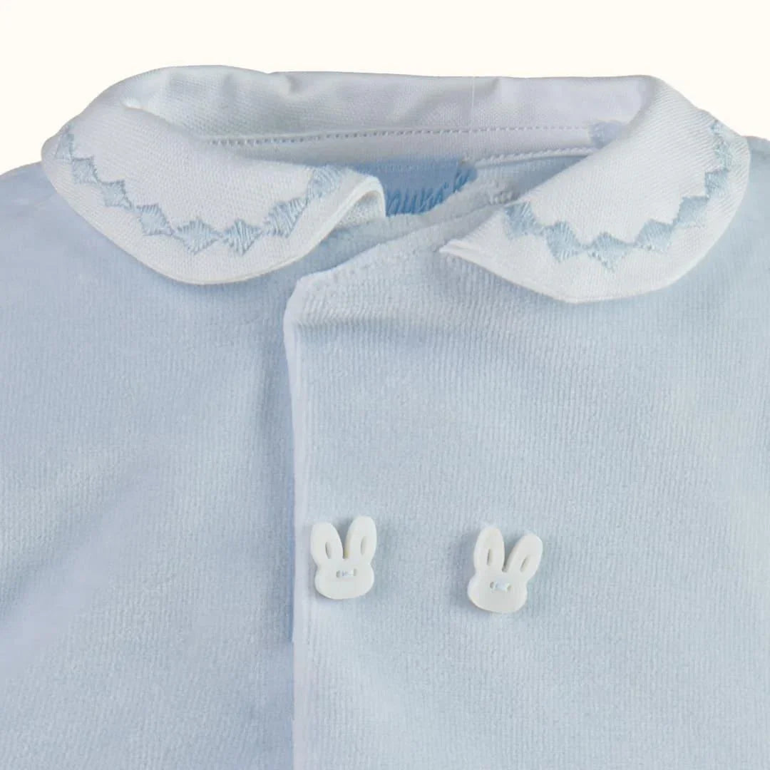 Babygrow e Gorro Sweet Azul - Pim-Pam-Pum Baby