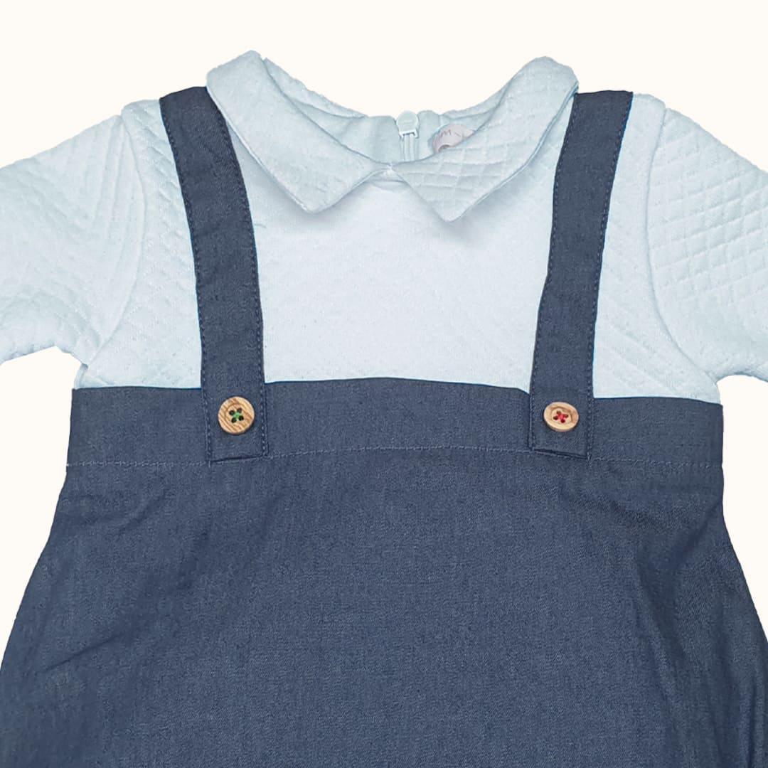Fofo_Denim_Azul_Escuro_Pormenor - Pim-Pam-Pum Baby