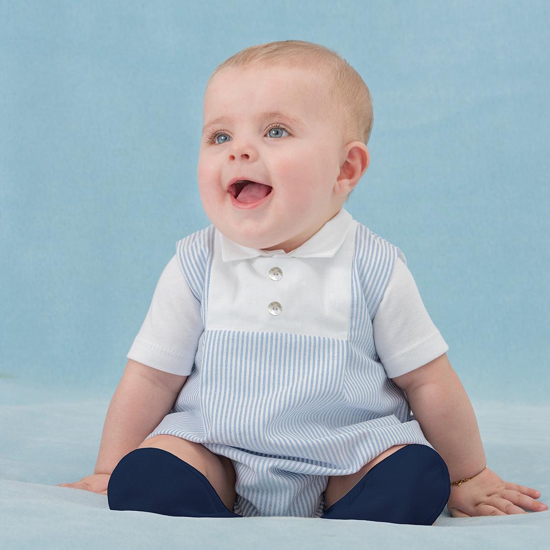 Fofo e Body Gola Mar Azul - Pim-Pam-Pum Baby