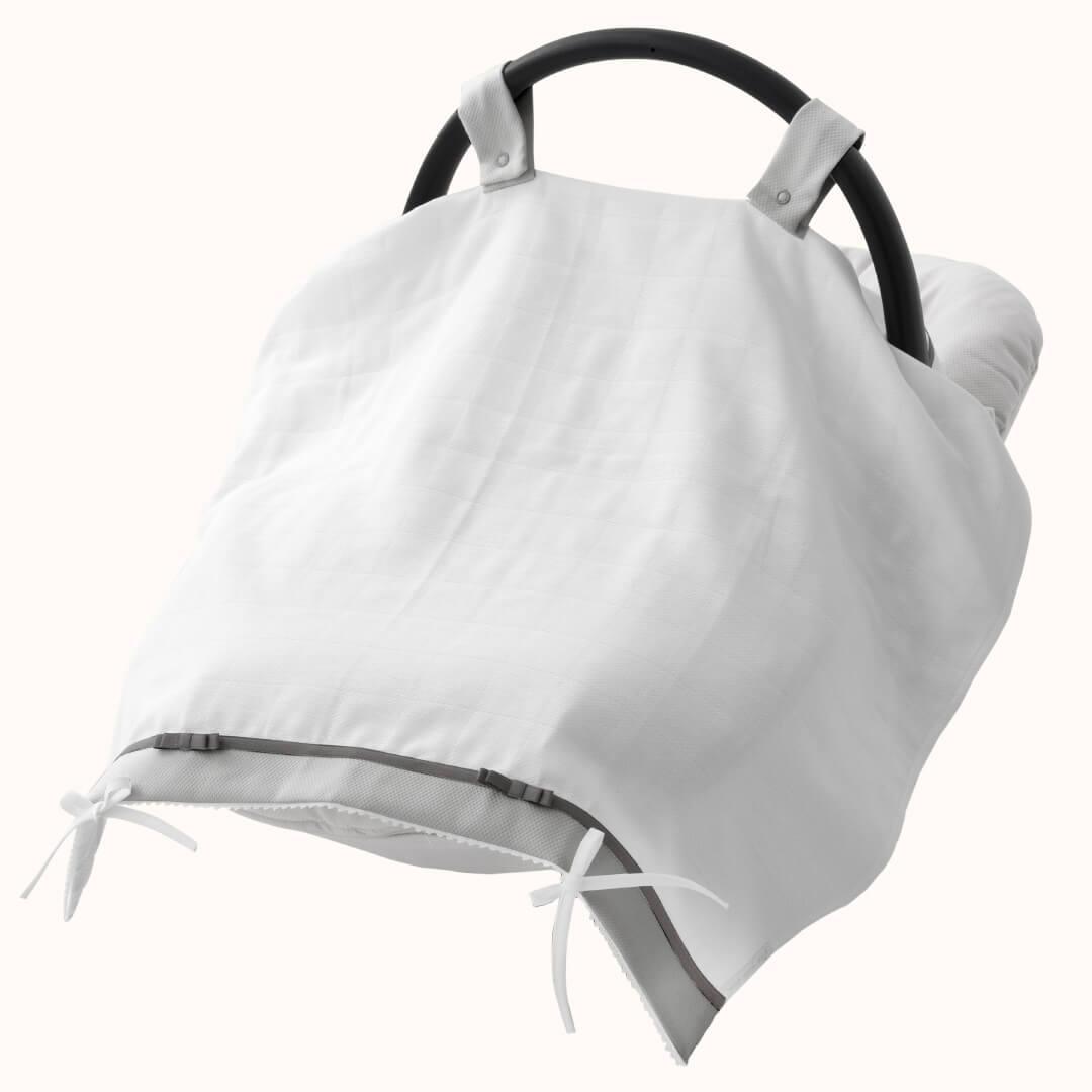 Fralda Tapa OVO Romantic Cinza - Pim-Pam-Pum Baby