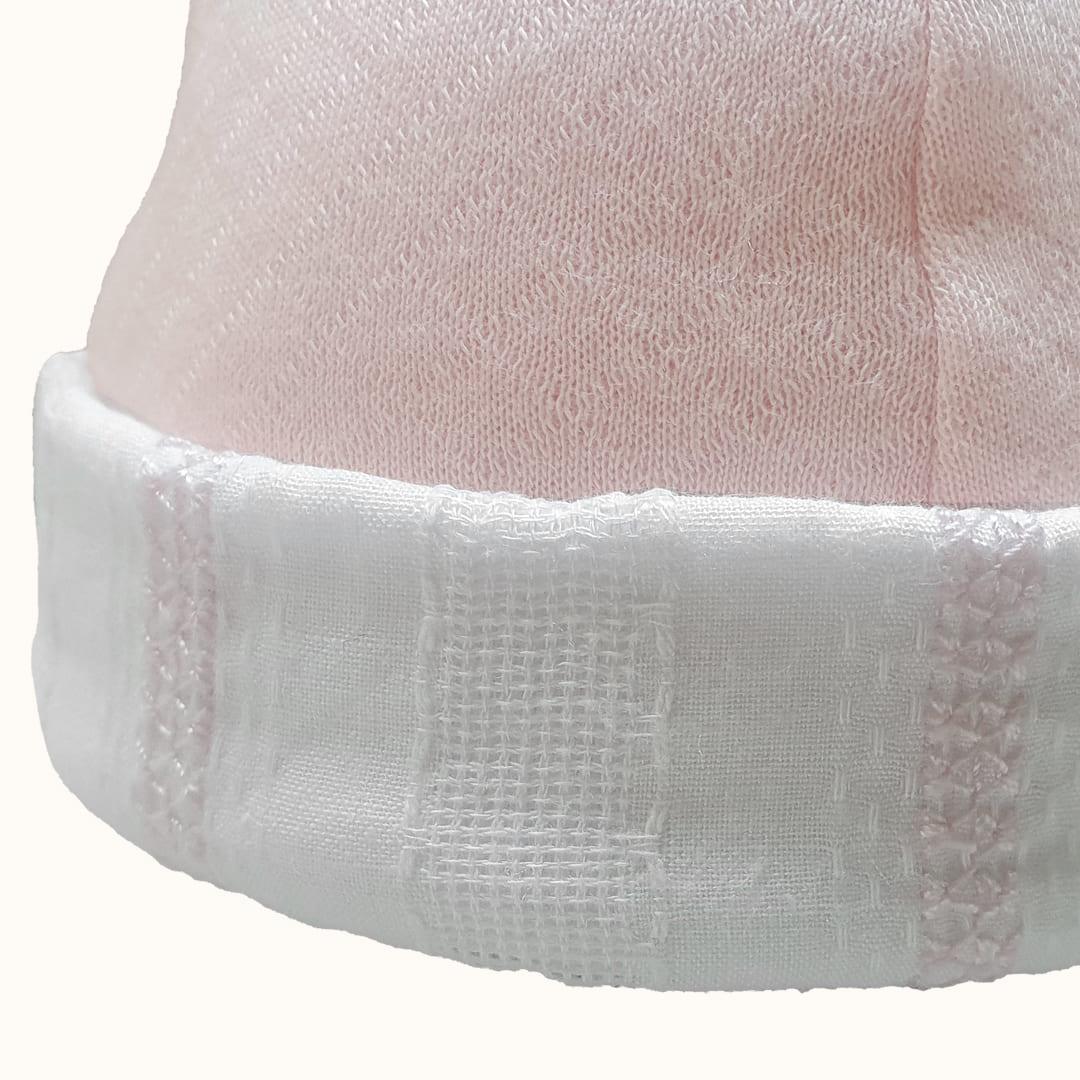 Gorro Mimos 3 Rosa - Pim-Pam-Pum Baby
