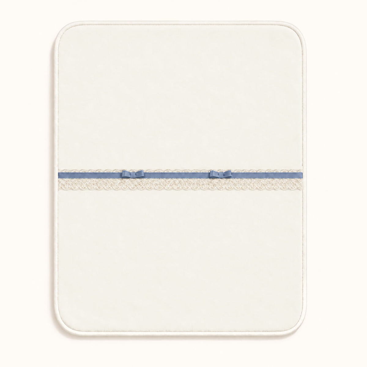 Romantic 1 Beige Baby Blanket