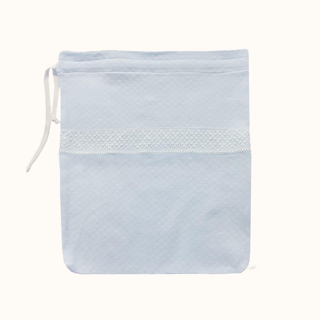 Primeira Roupa Mini Mimos 1 Azul - Pim-Pam-Pum Baby