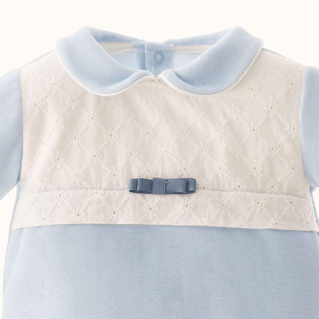 Primeira Roupa Mini Romantic 2 Azul - Pim-Pam-Pum Baby