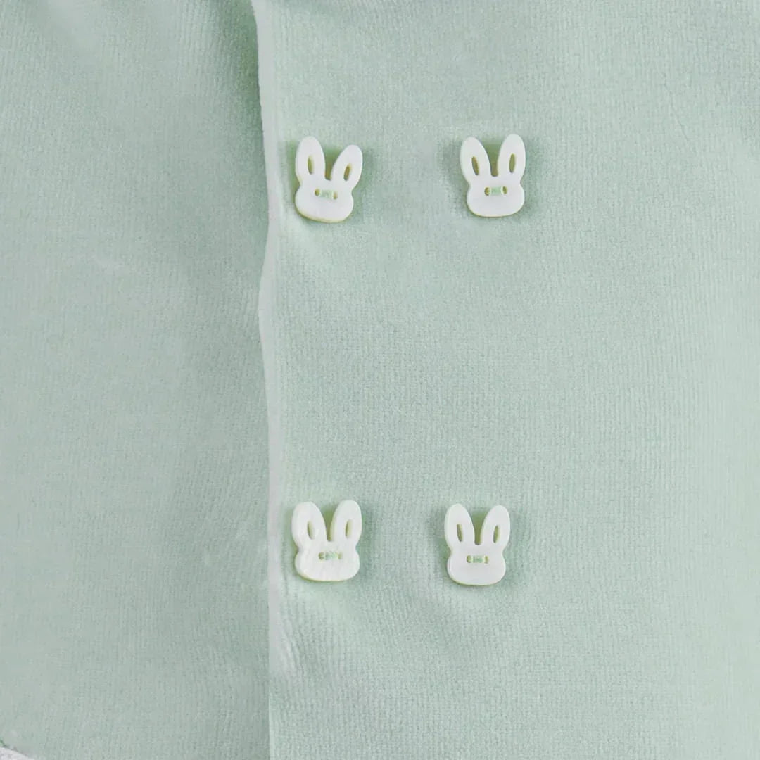 Primeira Roupa Mini Sweet Verde - Pim-Pam-Pum Baby