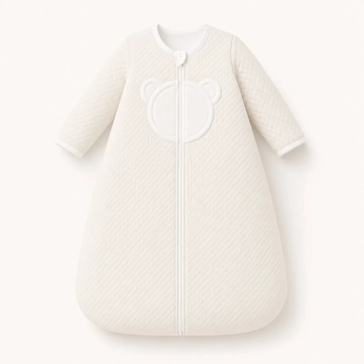Saco de dormir para bebé com estampa de urso, ideal para recém-nascidos, confortável e quentinho