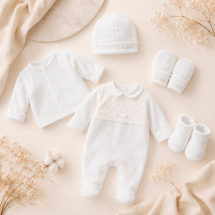 Primeira Roupa do Bebé para a Maternidade