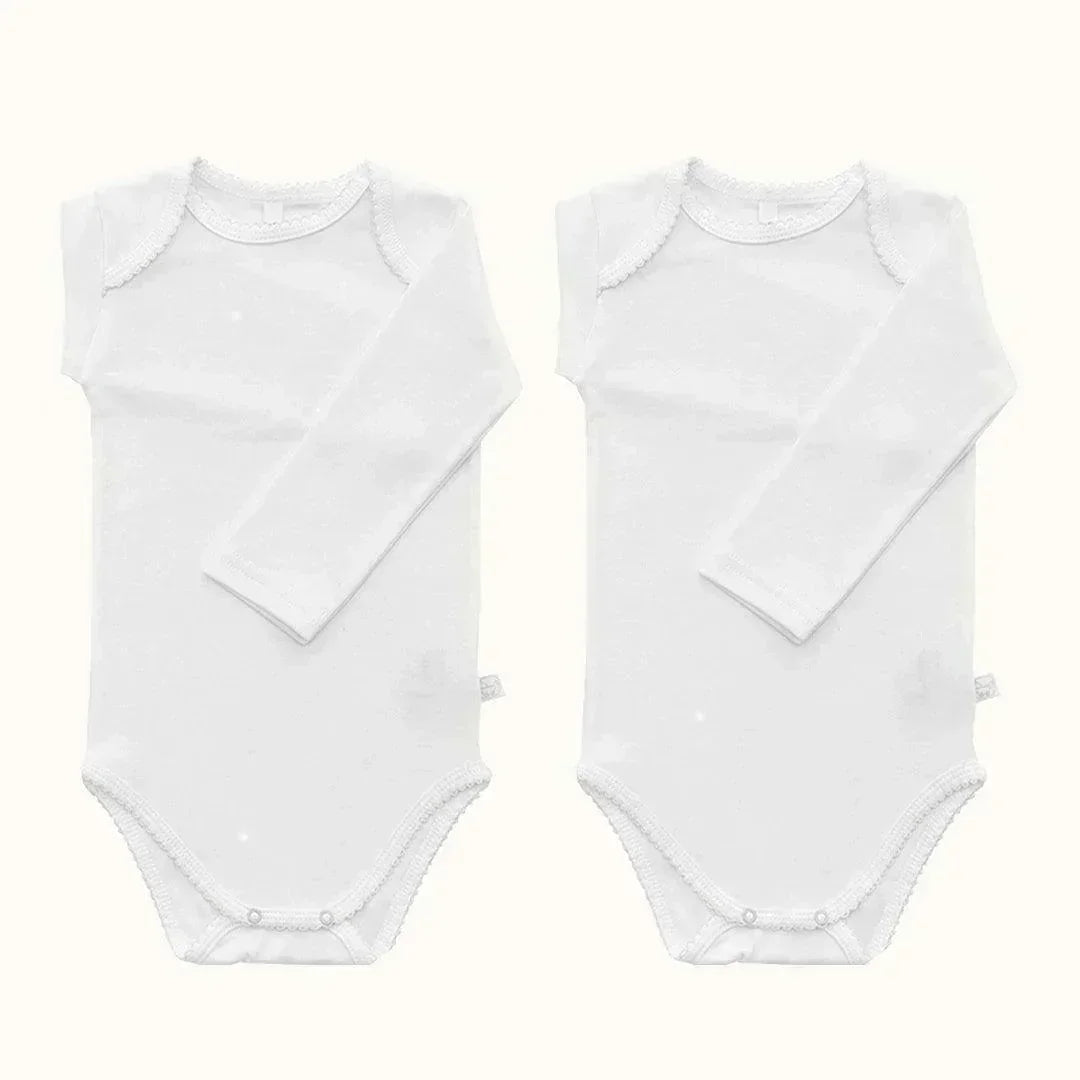 2 Bodies Cava Americana Básico Bege - Pim-Pam-Pum Baby