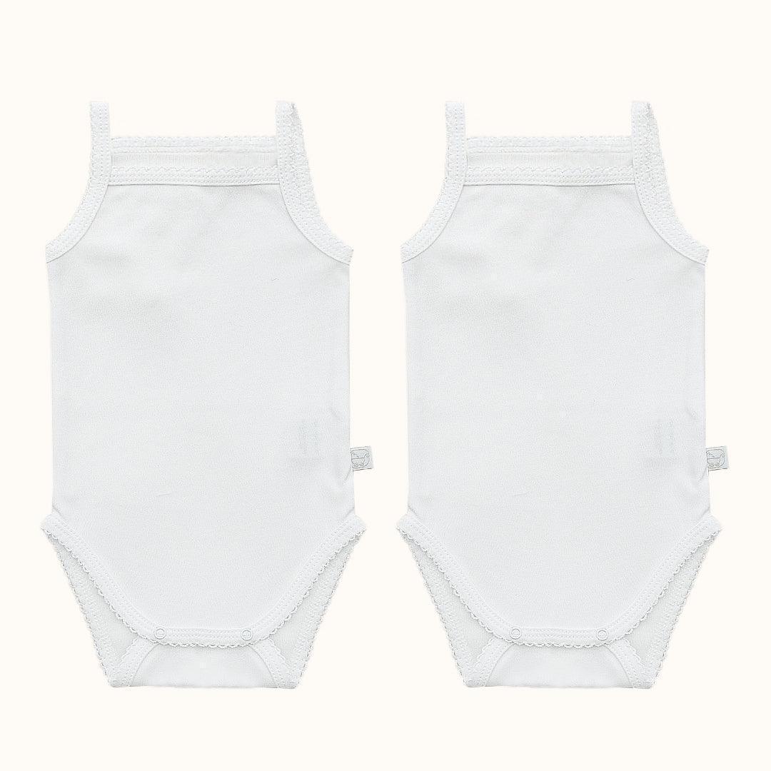 2 Bodies de Alças Básico - Pim-Pam-Pum Baby