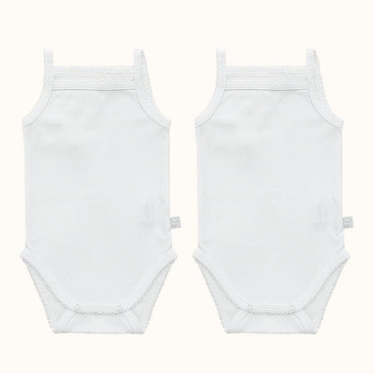 2 Bodies de Alças Básico - Pim-Pam-Pum Baby