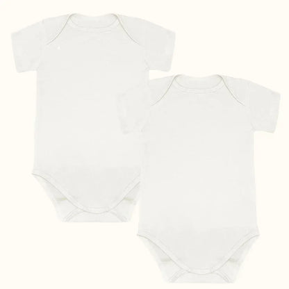 3 Bodies Cava Americana Sweet Manga Curta Cores Neutras - Pim-Pam-Pum Baby