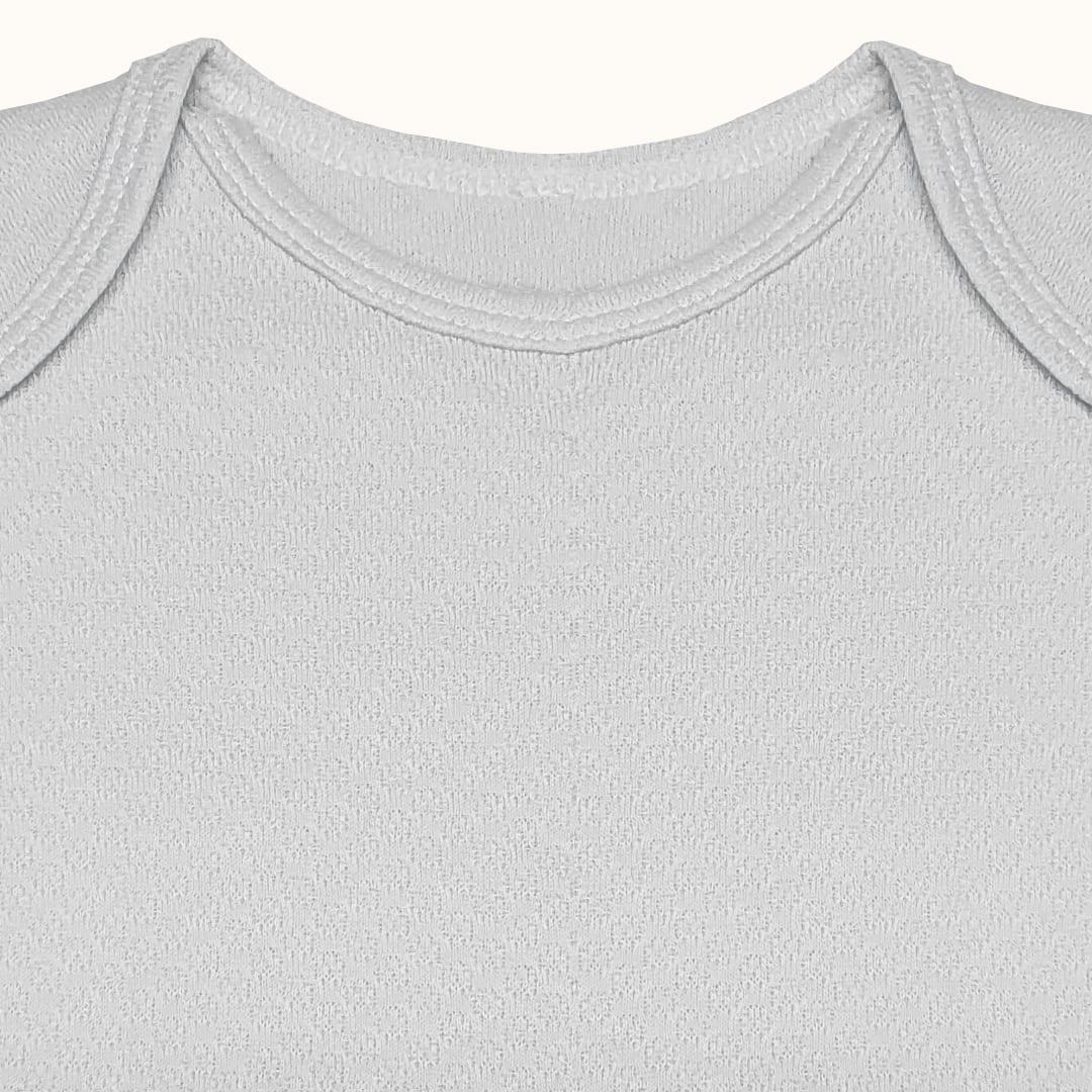 3 Bodies Cava Americana Sweet Manga Curta Cores Neutras - Pim-Pam-Pum Baby