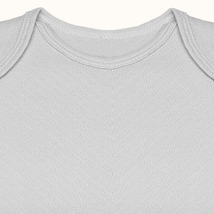 3 Bodies Cava Americana Sweet Manga Curta Cores Neutras - Pim-Pam-Pum Baby