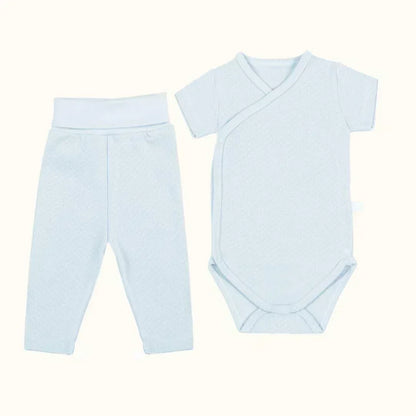 3 Bodies Manga Curta e Calças Sem Pés Sweet Menino - Pim-Pam-Pum Baby