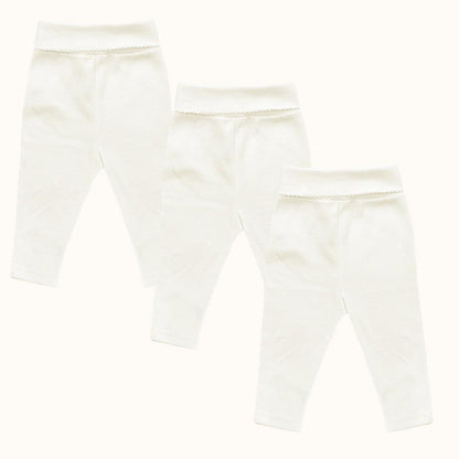 3 Calças Sem Pés Básico - Pim-Pam-Pum Baby