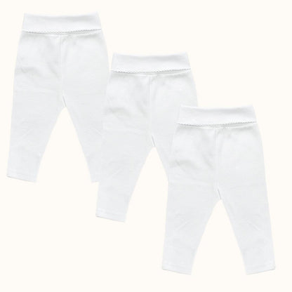 3 Calças Sem Pés Básico - Pim-Pam-Pum Baby