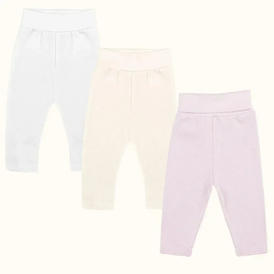 3 Calças Sem Pés Sweet Cores - Pim-Pam-Pum Baby