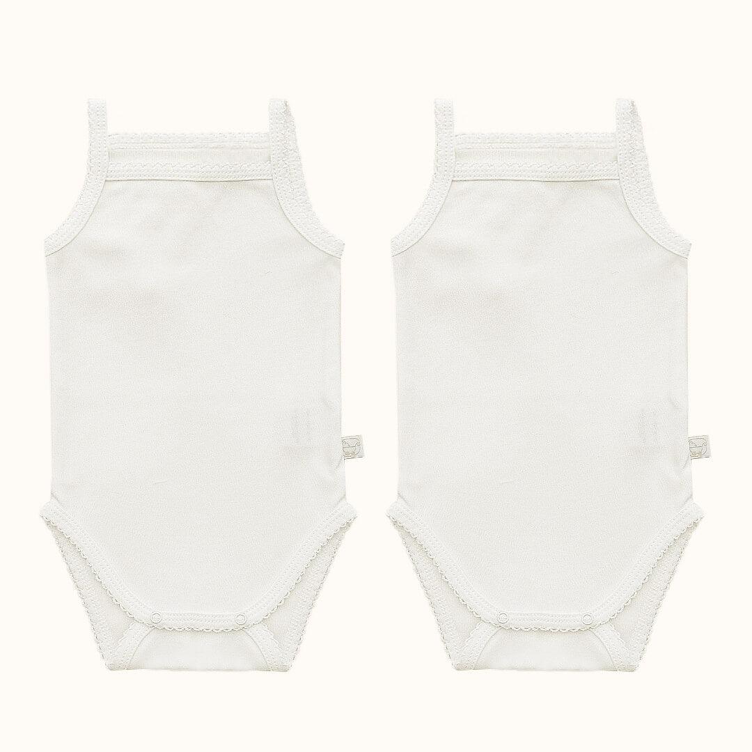 4 Bodies de Alças Básico - Pim-Pam-Pum Baby