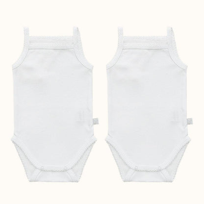 4 Bodies de Alças Básico - Pim-Pam-Pum Baby