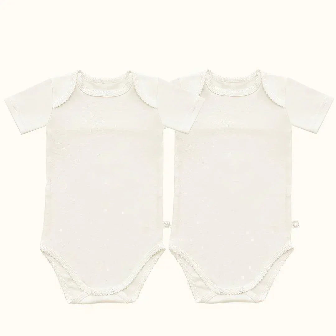 4 Bodys Cava Americana Básico Manga Curta - Pim-Pam-Pum Baby