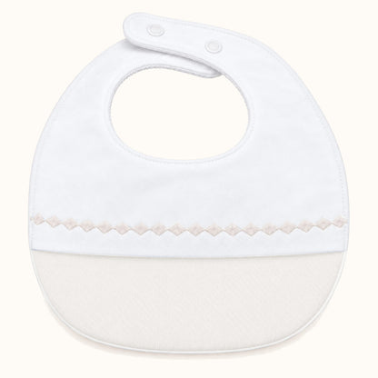 Babete para Bebé em Algodão com Impermeável Interior | Sweet Bege