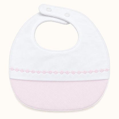 Babete malha Ajustável em Algodão para Recém-Nascido | Sweet Rosa