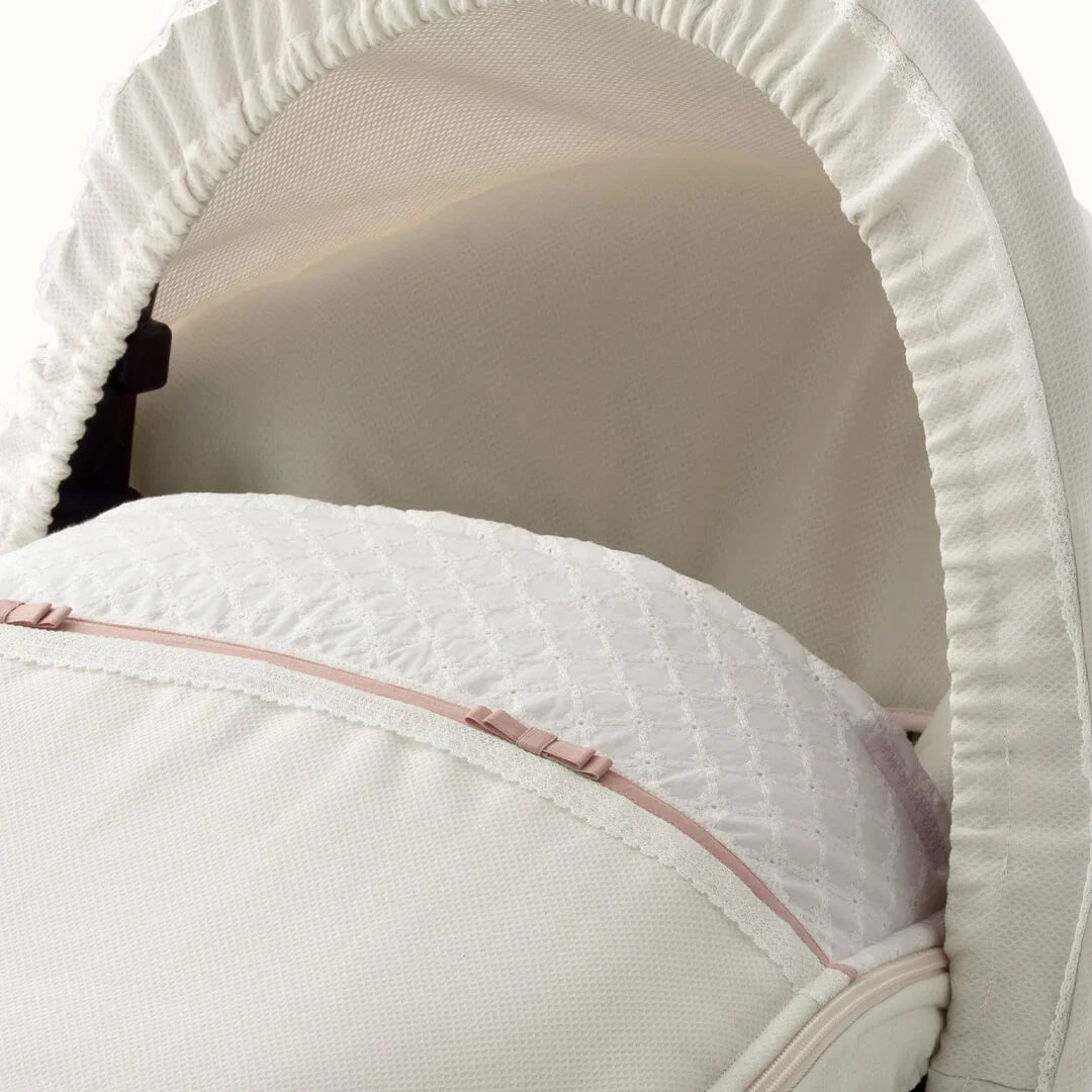 Forra Babycoque Romantic Bege e Rosa Velho