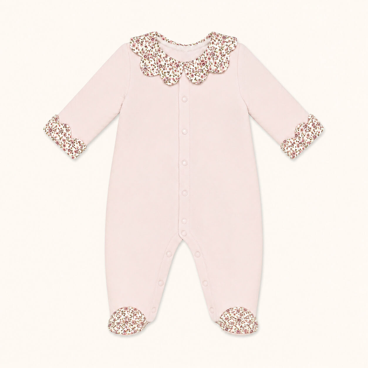 Primeira Roupa Algodão Mini Florzinhas 2- Recém-nascido