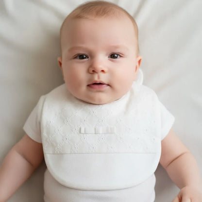 Babete Romantic 2 Malha Branco