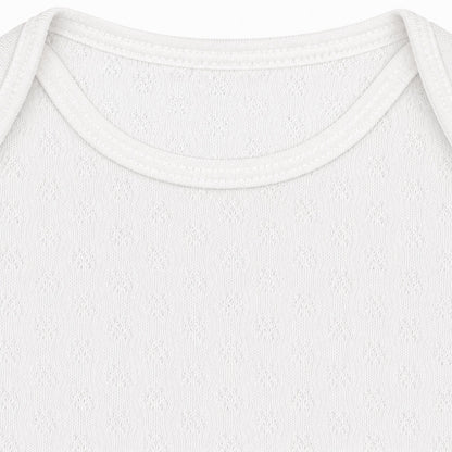 Conjunto de 4 Bodies Cava Americana Sweet Branco e Bege