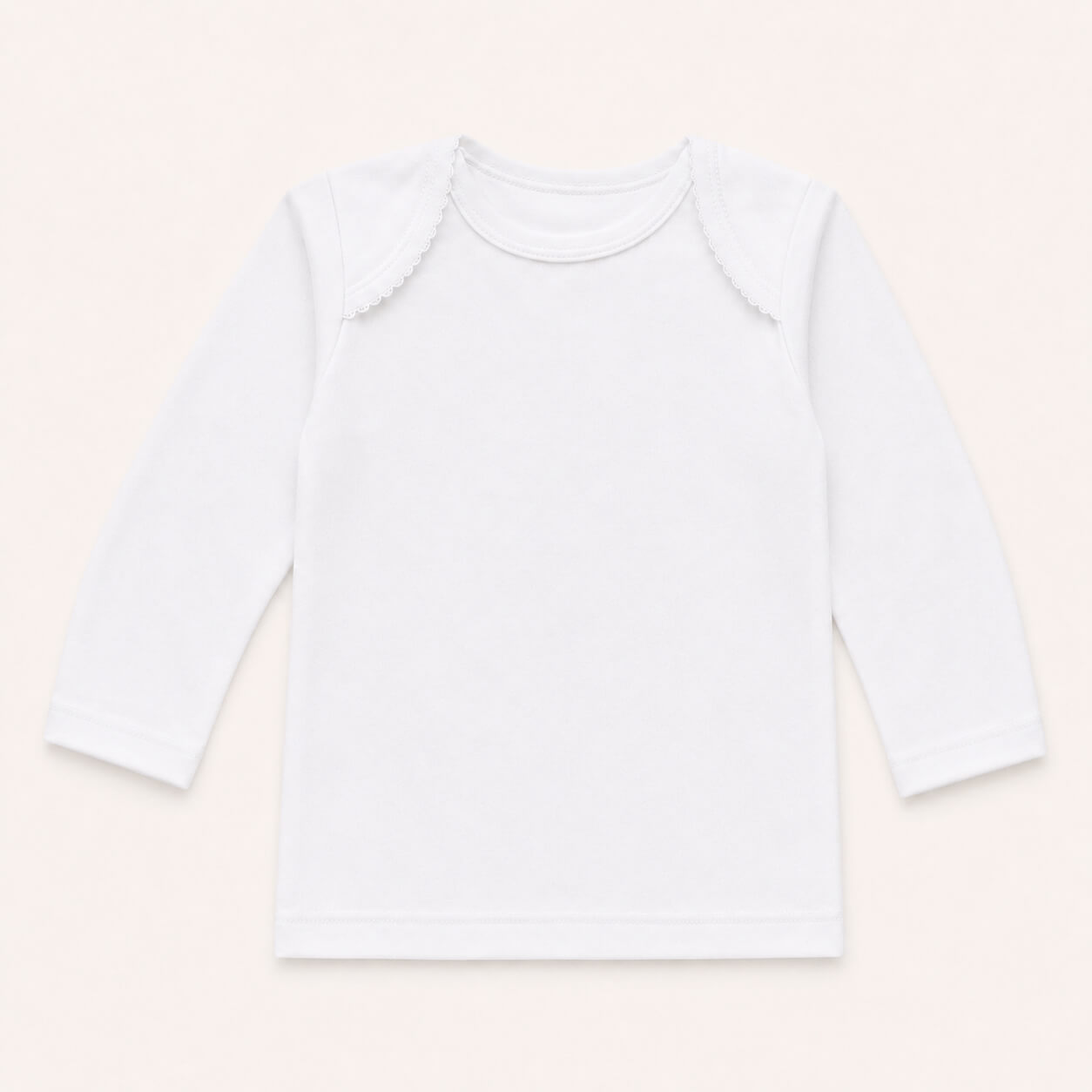 camisola interiores em cava americana de algodão branco para bebé a partir dos 9 meses, super confortáveis, sem etiquetas no decote