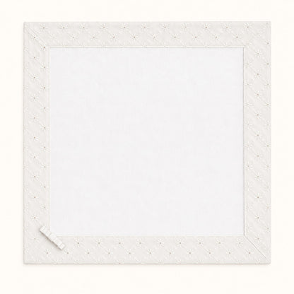 Fralda de Pano para Bebé em Malha 100% algodão | Romantic 2 Branco