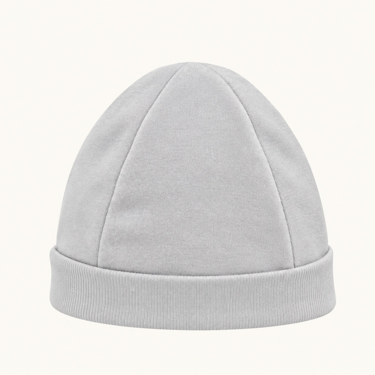 Gorro de Bebé em Algodão "Basic Cinza" (Versões Verão & Inverno)