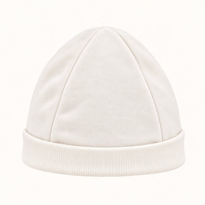 Gorro de Bebé em Algodão "Basic bege" (Versões Verão & Inverno)