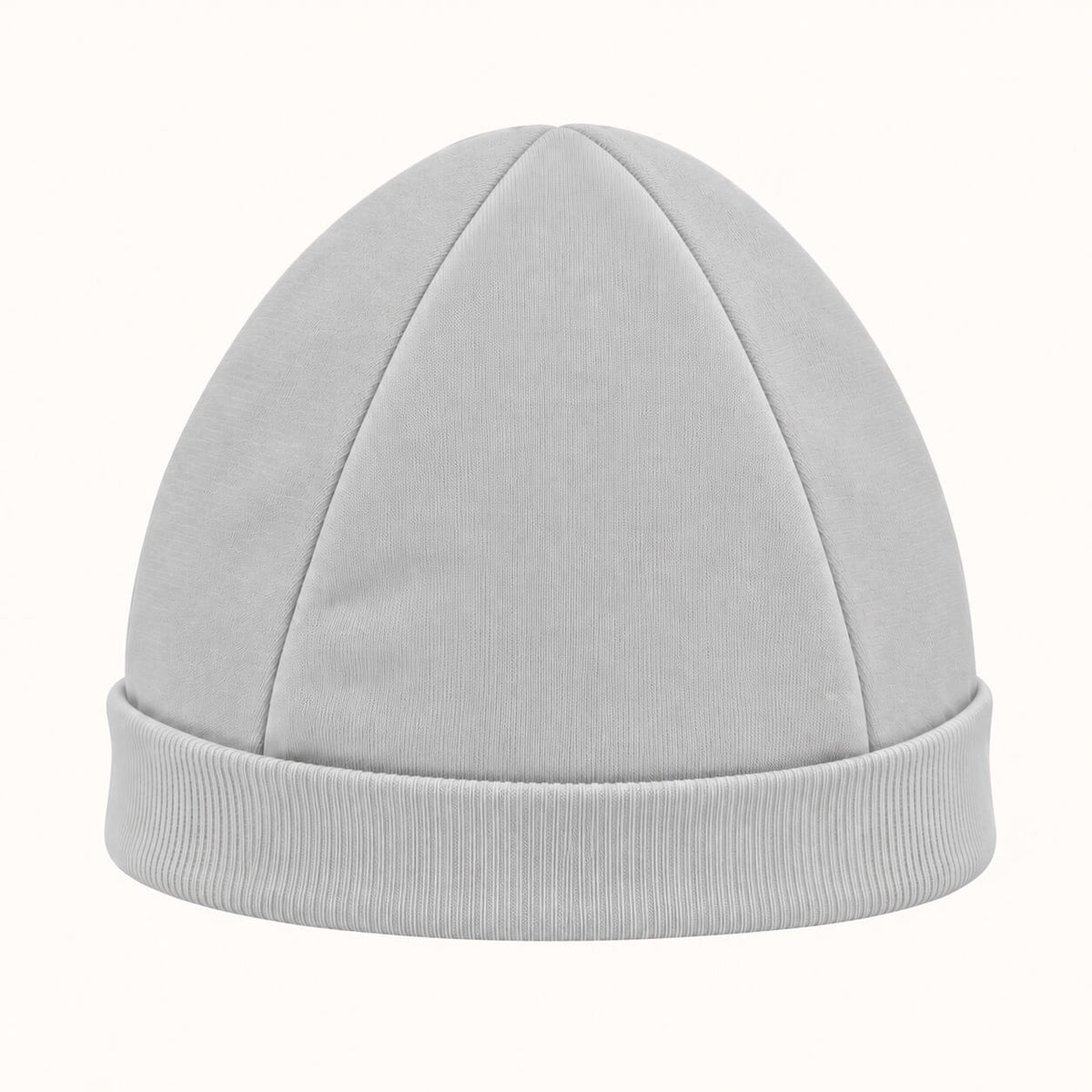Gorro de Bebé em Algodão "Basic Cinza" (Versões Verão & Inverno)