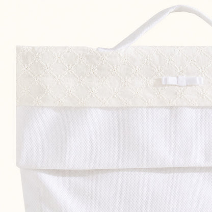 Romantic 2 White First Clothes Bag