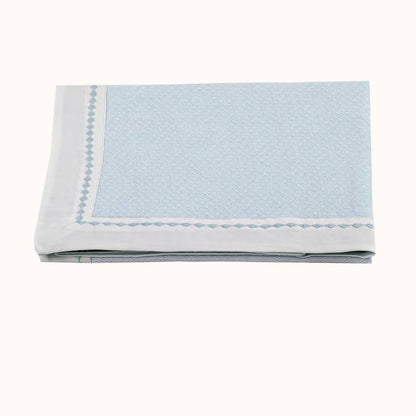 Fraldas para Bebé em malha azul