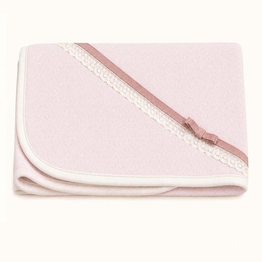 Fralda de Pano para Bebé em Malha 100% algodão | Romantic 1 Rosa
