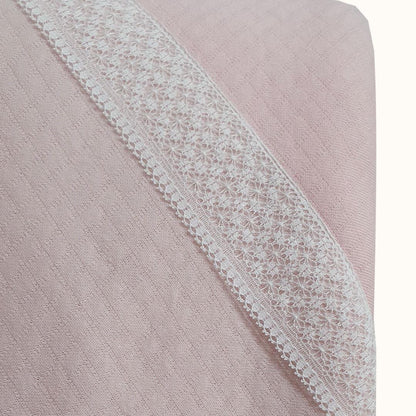 Fralda Malha 1 e 2 Mimos Rosa