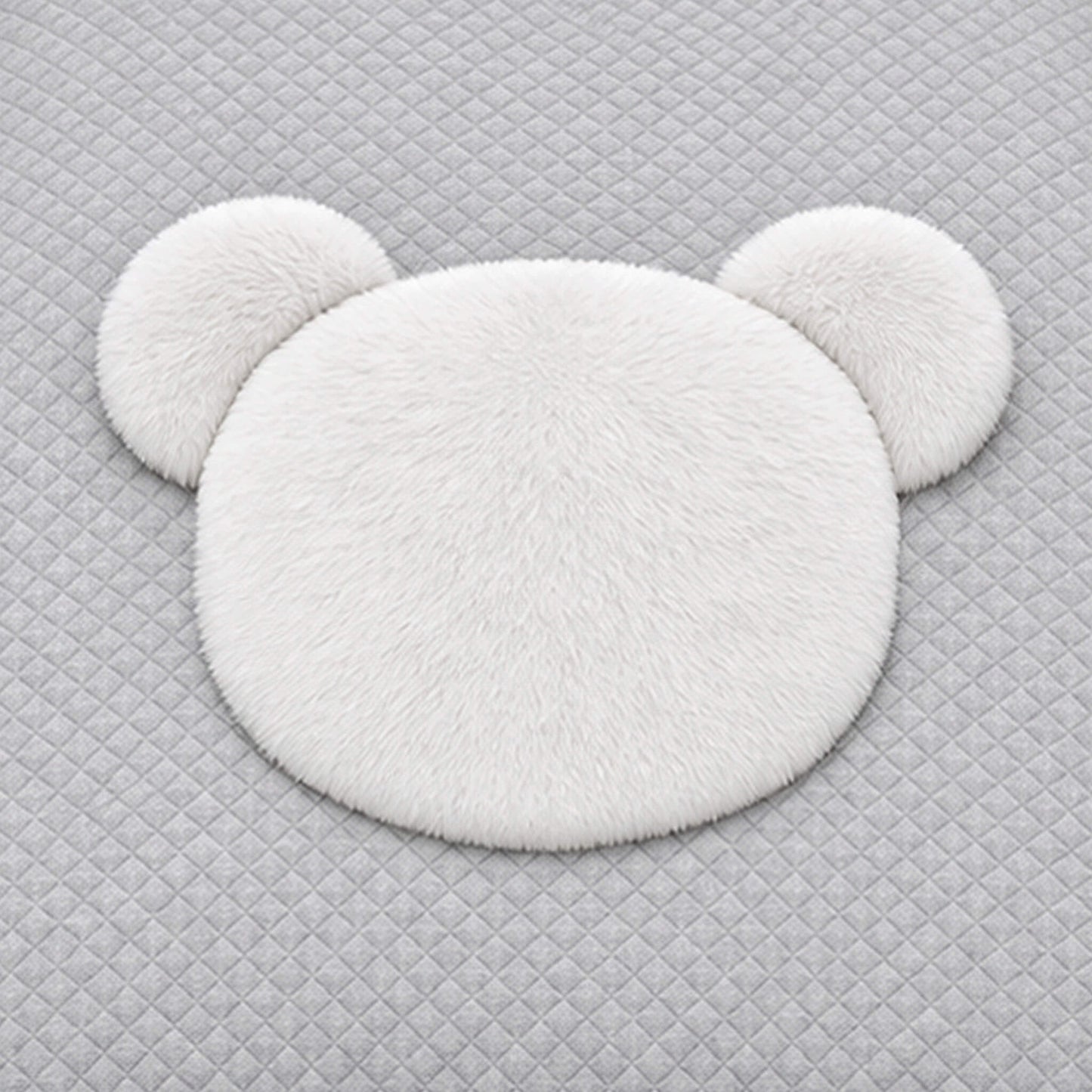 Gray Diamond Quilt and Protector