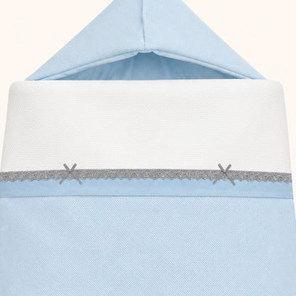 Neugeborenen-Schlafsack - Mimo Blau