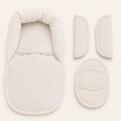 Conjunto de enxoval para bebê em tecido macio e confortável, ideal para recém-nascidos