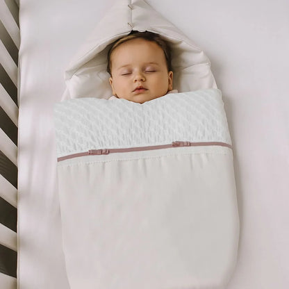 Saco Nascença Romantic Bege Rosa Velho