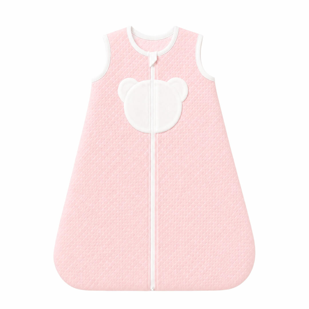 Saco de dormir sem mangas para bebé menina em rosa, TOG1, perfeito para o verão